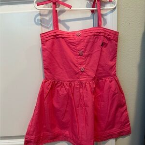 Nautica Hot Pink Tie-Strap Sundress